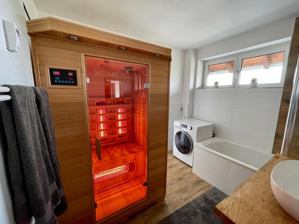 Modernes Appartment Mit Sauna Nahe Burg Im Spreewald Vetschau Esterno foto