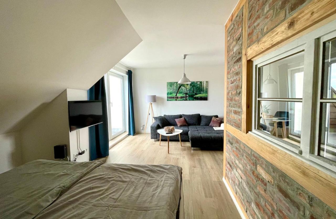 Modernes Appartment Mit Sauna Nahe Burg Im Spreewald Vetschau Esterno foto